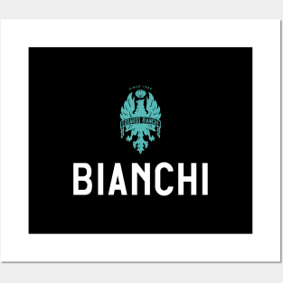 Bianchi Bike Potrait Logo Posters and Art